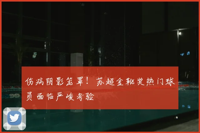 伤病阴影笼罩！苏超金靴奖热门球员面临严峻考验